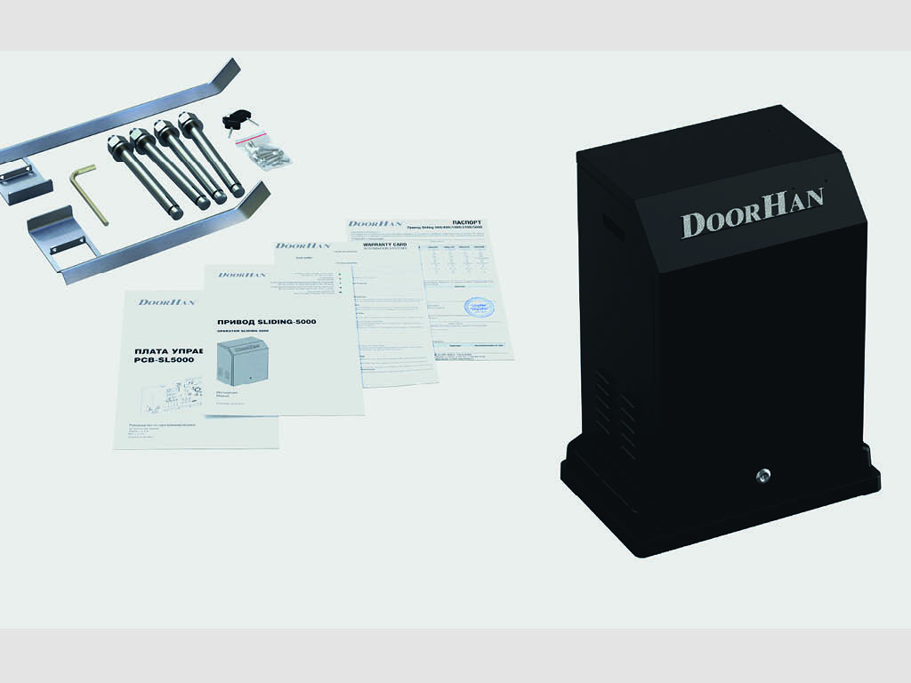 驱动器、限位开关、手动释放钥匙、紧固件。